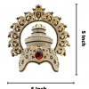 Crown For Varamahalakshmi Idol Decoration -Puja N Pujari