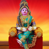 varamahalakshmi amman idol with decoration