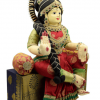 Varamahalakshmi Doll With Full Decoration In Red