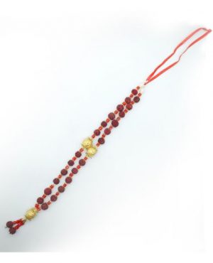 Rudraksh Mala Garland for Photo Frames