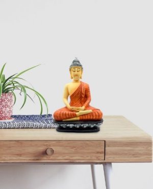 Sitting Meditation Buddha Idol for Home Decor