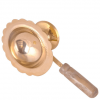 Brass Kapoor Aarti Diya With Handle - Puja N Pujari