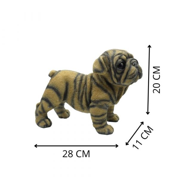 Pug Dog Showpiece for Home Decor - Puja N Pujari