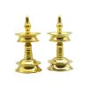 Puja N Pujari Nilavilakku Diya Kerala Brass Oil Lamp 8 Inch for Pooja Room