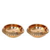 Brass Kuber Deepak Diya Oil Lamp - Puja N Pujari