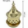 Brass Akhand Diya Kuber Deepak With Cover