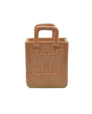 Bag Design Ceramic Pot