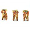 Beautiful Elephant Tealight Holders (Orange)