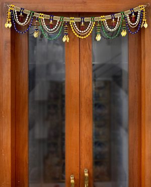 Beautifull Indian Pearl Beads Decorative Door Hanging Toran