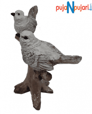 Bird sitting On a Tree Branch Showpiece- Puja N Pujari
