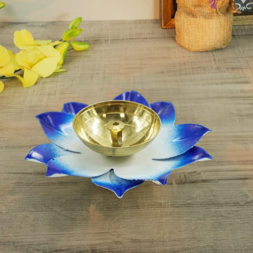Brass Lotus Kamal Patti Diya