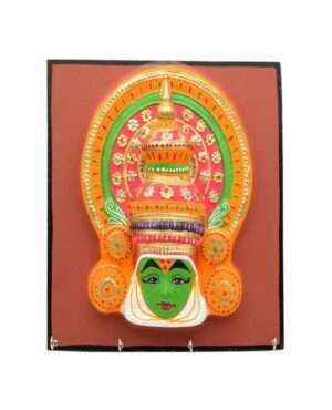 Channapatna Wooden Wall Key Holder