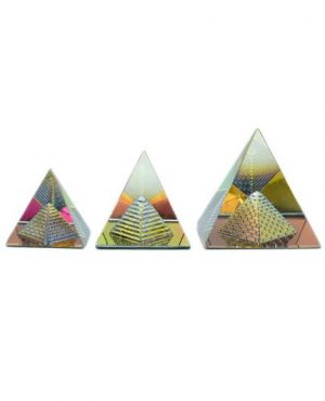 Colourful Crystal Pyramid