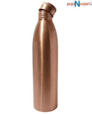 Copper Water Bottle Plain Design – 1Ltr.