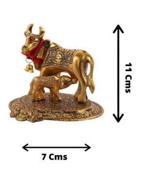 Cow & Calf Brass Idol/ Gomatha