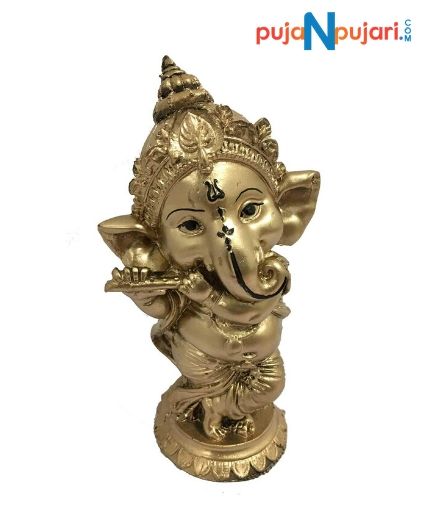 Dancing Ganesha Ganapathi Showpiece Idol for Home Decor