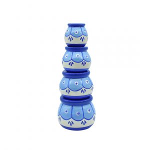 Decorative Chennapatna Pots Set of 4