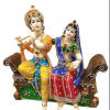 Decorative Radha Krishna Showpiece Idol
