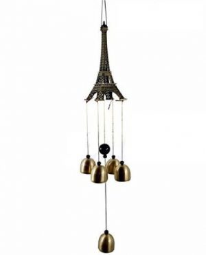 Eiffel Tower 4 Bells Wind Chimes