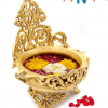 Ethnic Design Decorative Brass Urli