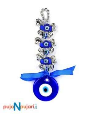 Evil Eye Three Horse Wall Hanging