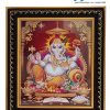 pujanpujari online shopping, ganesha photo frame, ganpati photo frame, ganesh photo frame