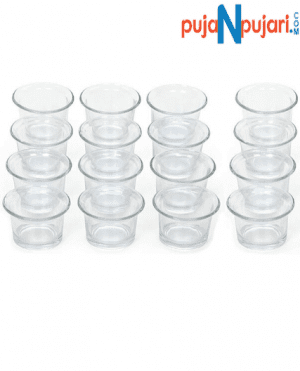 Glass Oyster Tea Light Holders