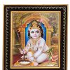 pujanpujari online shopping, krishna with makhan, eating krishna makhan