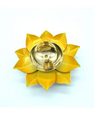 Golden Brass Lotus Diya