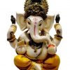 Hand Carved God Ganesha Resin Idol