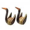 Handicraft Wooden Swan Pair