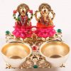 Lakshmi Ganesh Haldi Kumkum Holder