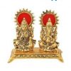 Lakshmi Ganesh Idol in Brass