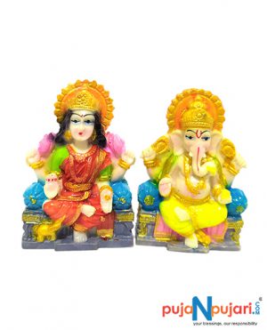 Lakshmi Ganesha Showpiece Idol