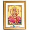 Lakshmi Photo Frame with Golden frame