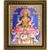 Laxmi Photo Frame with Blue Background