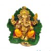 Leaf Design Decorative Ganesha Idol