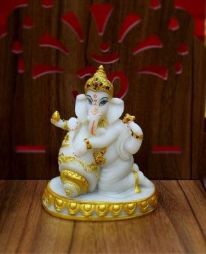 Lord Ganesh Polyresin Idol