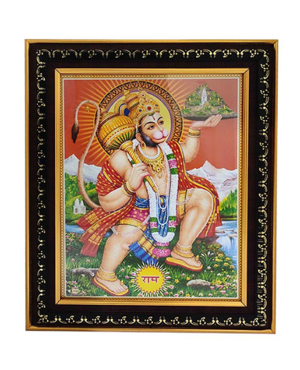 hanuman ji photo frame, hanuman ji frame, hanuman ji ka photo frame, hanuman ji ki photo frame, hanumanji photo frame, pujanpujari online shopping