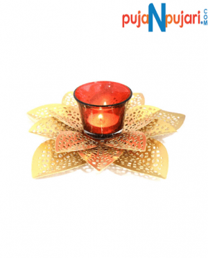 Lotus Tea Light Candle
