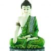 Meditating Buddha Statue – Green