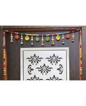 Multi Zula Pearl Beads Door Hanging Toran