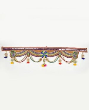 Multi Zula Plastic Beads Traditional Door Hanging Toran