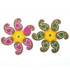 kundan stone, acrylic rangoli, flower design rangoli, acrylic rangoli set, flower rangoli, flower kolam