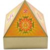 Om Sticker Vastu Wooden Pyramid