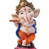 Playing Flute Ganesha Idol