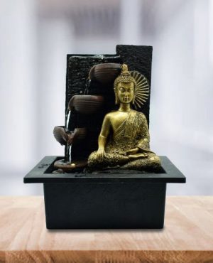 Polyresin Buddha Water Fountain