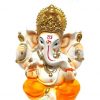 Polyresin Lord Ganesha Showpiece Idol for Home Decor
