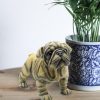 Pug Dog Showpiece for Home Decor - Puja N Pujari