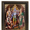 Ram Darbar Golden Photo Frame